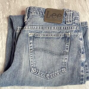 Vintage Lee Jeans Workwear Youth Size 18R Bag-5